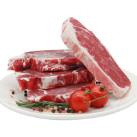 WOWBEEF 万馨沃牛 原切谷饲眼肉西冷牛排组合装800g 轻食烧烤牛肉