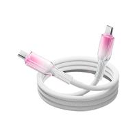 鸿适 120W超级快充 Type-C手机充电线 USB3.2,Type-C,USB3.0 樱花粉 USB-C 120W