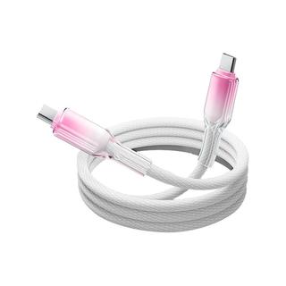  鸿适 120W超级快充 Type-C手机充电线  USB3.2，Type-C，USB3.0 樱花粉 USB-C 120W