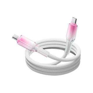  鸿适 120W超级快充 Type-C手机充电线  USB3.2，Type-C，USB3.0 樱花粉 USB-C 120W