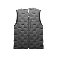Bananain 蕉内 氢气502A男士羽绒背心羽绒服轻薄防风防水 10110470021v2 V领款 暗影灰 L