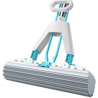 尔蓝 33cm海绵拖把家用对折式