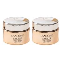 LANCOME 兰蔻 菁纯臻颜精萃乳霜 流云霜15ml*2（清透型）保湿淡纹