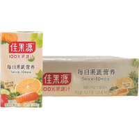 佳果源100%橙混合果蔬汁125g*36盒 整箱装