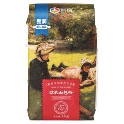 新良 大师系列欧式面包粉1kg 高筋面粉