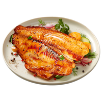 潮夫道黑椒鱼排100g*5罗非鱼柳调味鱼片无骨无刺高蛋白低脂轻食快手菜