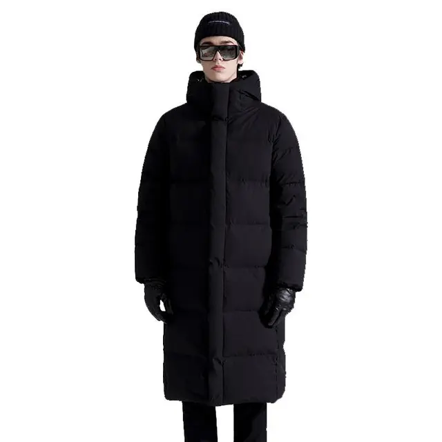 COYACAL 传淇 95%白鹅绒360-500克超厚加厚羽绒服男中长款2023