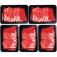  肉鲜厨师 安格斯M3谷饲原切牛肉片1kg　