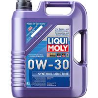 LIQUI MOLY 力魔 旗舰系列 0W-30 SM/CF级 长效PAO全合成机油 5L