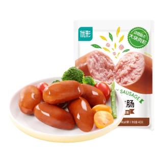 脆皮肉粒肠即食代餐鸡肉肠低0减轻脂餐解馋小零食鸡胸肉肠