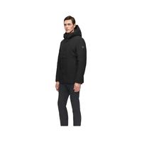 波司登秋冬羽绒服男常规款经典商务系列连帽90鹅绒外套B10144151 黑色8056 170/88A