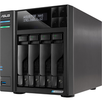 ASUS 华硕 AS6702T 4盘位NAS存储 黑色（Core2 Quad Q8300、4GB）