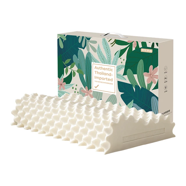 京东京造 纯享系列 天然乳胶枕 波浪乳胶款