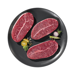 沃典 新西兰PS级安格斯原切板腱牛排 2kg 轻食食材源头直发 新西兰原切板腱2kg
