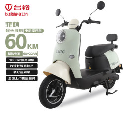 台铃 菲萌 电动摩托 60V22Ah 茵茵绿