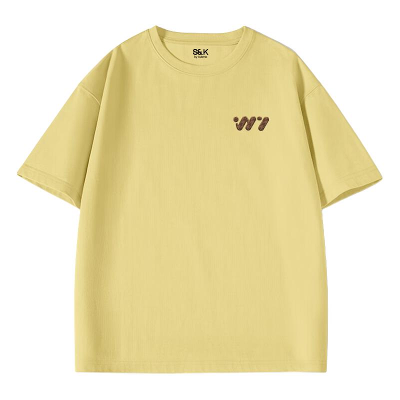 【纯棉】-浅黄#PB变形棕W