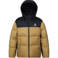 CAMEL 骆驼 火山2.0系列 男女同款600蓬白鸭绒羽绒服 M13CR07066