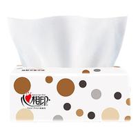 心相印抽纸巾缤纷3层100抽家用实惠装餐巾纸家庭装婴儿面巾纸擦手纸 3层 300张*1包