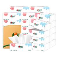 心相印抽纸面巾纸餐巾纸3层加厚卫生纸擦手纸家庭实惠装纸抽 3层 240张*32包