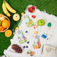 果乐士 婴标100%果汁组套（果汁110g*3+果泥113g*1）口味随机发货