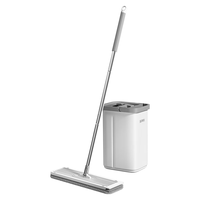 五月花 拖把家用一拖净免手洗2024平板带桶干湿两用懒人拖地墩布拖布 80%家庭选择