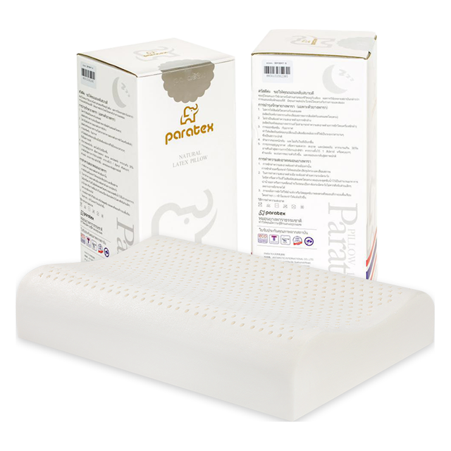 paratex 特拉雷乳胶枕 96%乳胶含量 成人天然乳胶枕头 泰国橡胶睡眠枕