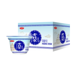 三元 老北京 凝固型风味酸奶 139g*8杯 老酸奶 低温奶  丁禹兮推荐