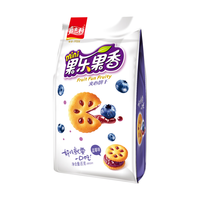 嘉士利 果乐果香 夹心饼干 蓝莓味 750g共40包