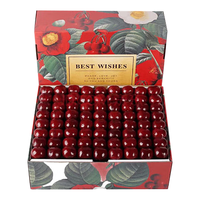 SMVP车厘子樱桃【多地次日达】山东大樱桃新鲜应季水果生鲜整箱礼盒 3斤(净重) 【甄选装】首选 品质中果【单果6-8g】农场现摘