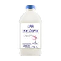 兰格格酸奶专利活菌酸奶低温酸牛奶制作干噎酸奶1000g酸奶3桶装