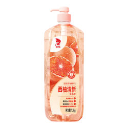金鱼 洗涤灵 西柚清新洗碗洗洁精食品用果蔬净 清洗剂1.3kg 1.3kg