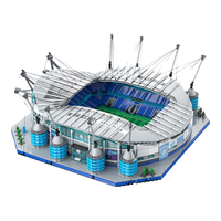 CaDA 咔搭 地标建筑系列 C66022 曼彻斯特城足球俱乐部阿提哈德球场（曼城球场）积木模型