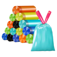 珺北 抽绳垃圾袋 5卷75只（45*50cm）