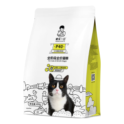 诚实一口 P40鸡鱼全阶段猫咪干粮 400g