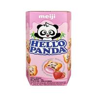 meiji 明治 小熊夹心饼干42g（草莓味）2024年11月5日到期