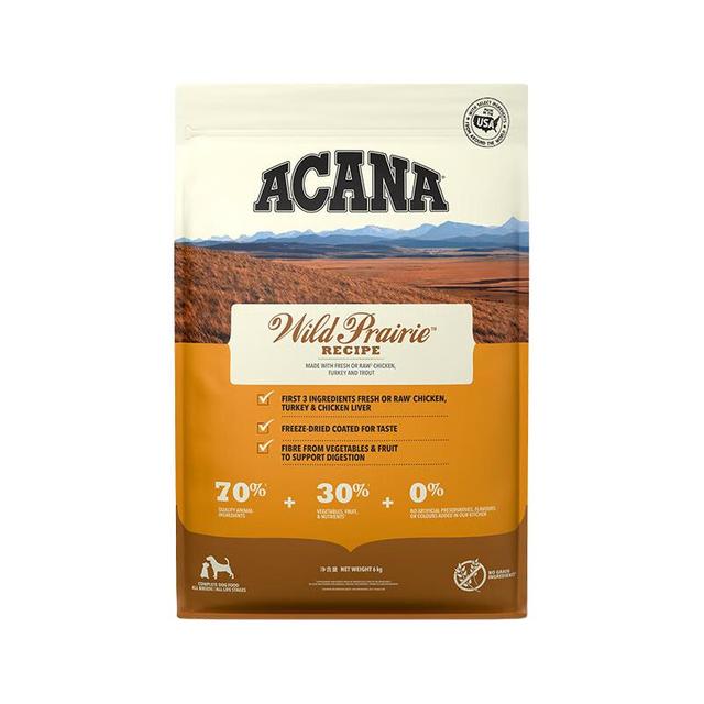 ACANA 农场盛宴系列 鸡肉味全犬全阶段狗粮 6kg