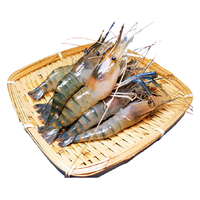 百鲜洽罗氏沼虾鲜活冷冻淡水虾大头虾罗氏虾生鲜大河虾超大只餐厅用 22-40只 1000g(净重)  中大号