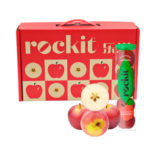 京觅 ROCKIT乐淇苹果 245g*3中筒 礼盒装