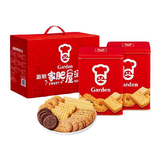88VIP、今日必买：嘉顿 家肥屋润礼盒曲奇饼干组合1670g