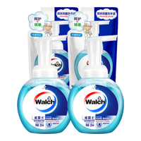 Walch 威露士 泡沫抑菌洗手液 清香 225ml*2+补充装225ml*2