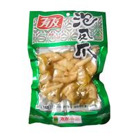 有友 泡椒凤爪 山椒味筋骨棒鸡爪 追剧办公室休闲零食小吃 重庆特产 筋骨棒95g*5