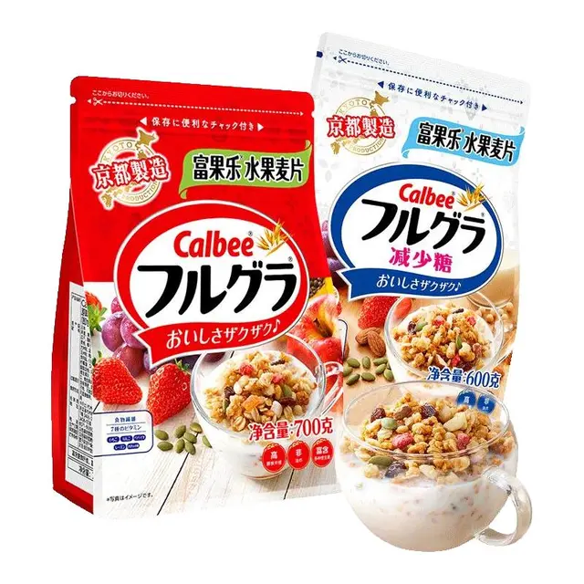 Calbee 卡乐比 富果乐 减少糖水果麦片