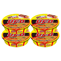NISSIN 日清食品 日清ufo飞碟炒面12盒多口味组合装方便面泡面干拌面整箱囤货速食