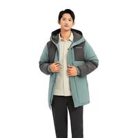 户外男子银点650蓬保暖旅行鸭绒羽绒服