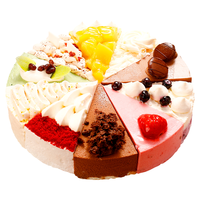 安特鲁七哥 十心十意蛋糕850g（10片 蛋糕 乳脂动物奶油 下午茶甜品）