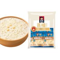 桂格 蒸糯原味燕麦片490g(35g*14包)袋装速食即食早餐冲饮营养代餐饱腹麦片