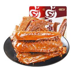 盐津铺子 香卤鸭翅鸭肉熟食卤味零食夜宵下酒菜即食食品小吃解馋