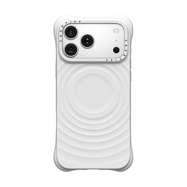 CASETiFY iPhone15 MagSafe纯色波漾手机壳