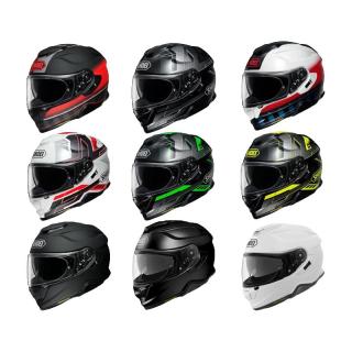 SHOEI 头盔gt-air2代日本防雾摩托车头盔全盔双镜片男女 亮黑(配原厂防雾贴） XL(适合60-61头围）