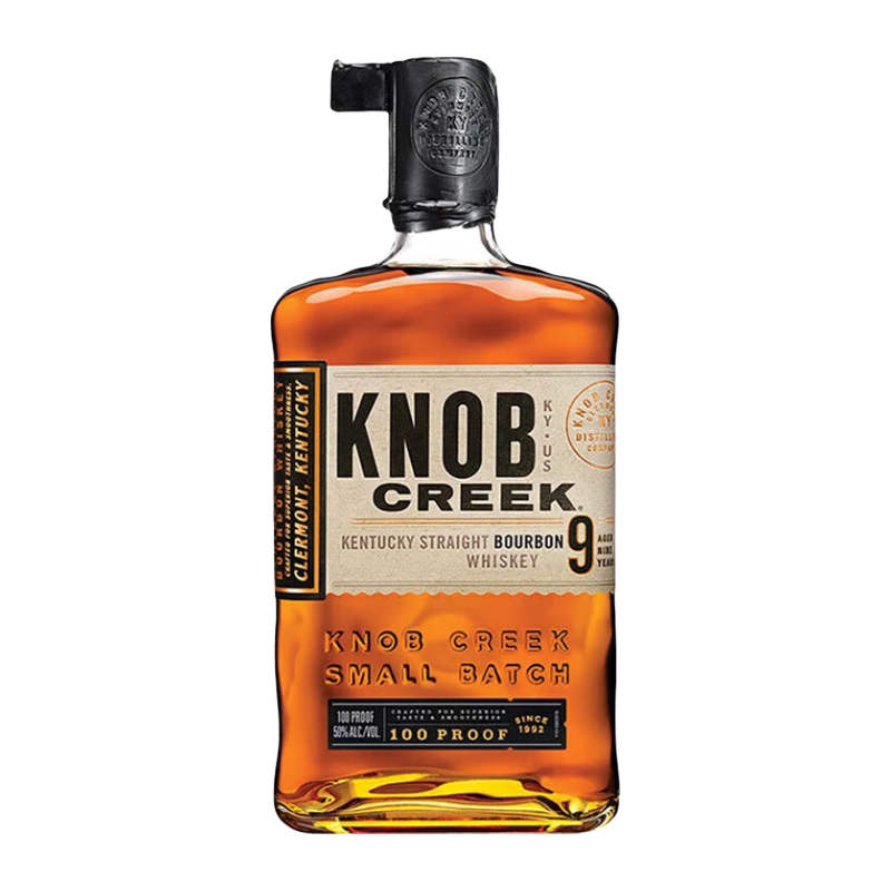 诺布溪名企严选 诺布溪 Knob Creek 肯塔基波本波旁威士忌美国 诺布溪波本威士忌750ml